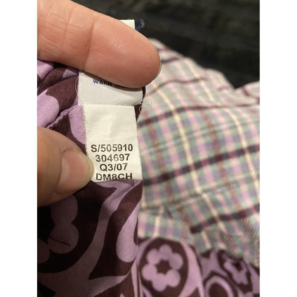 Old Navy Double Breasted Lined Peacoat Plaid 4T - Picture 7 of 11